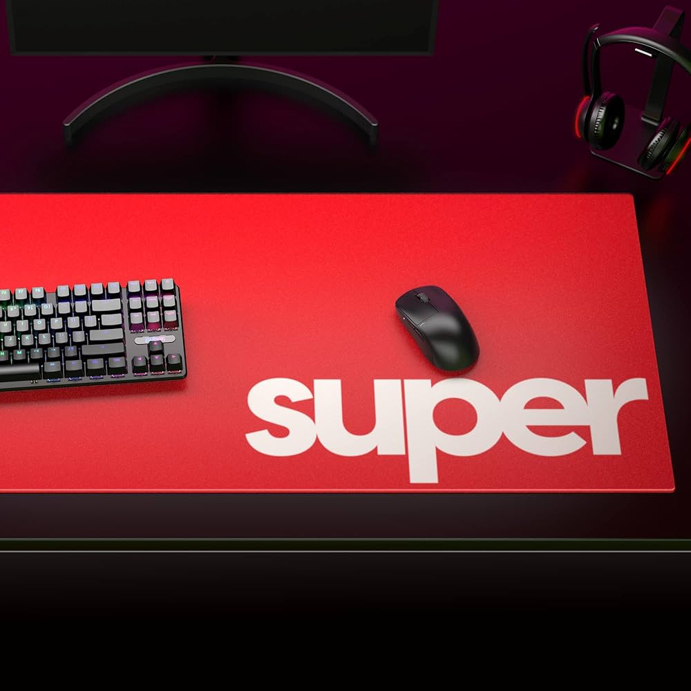 マウス・トラックボール Superglide 2 glass mousepad XL Superglide Glass Mousepad v2 Large, X-Large – Pulsar Gaming